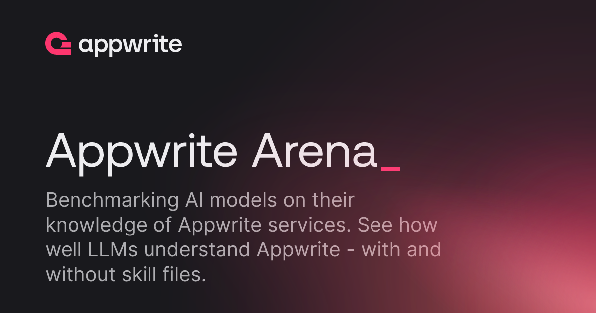 Appwrite Arena Thumbnail