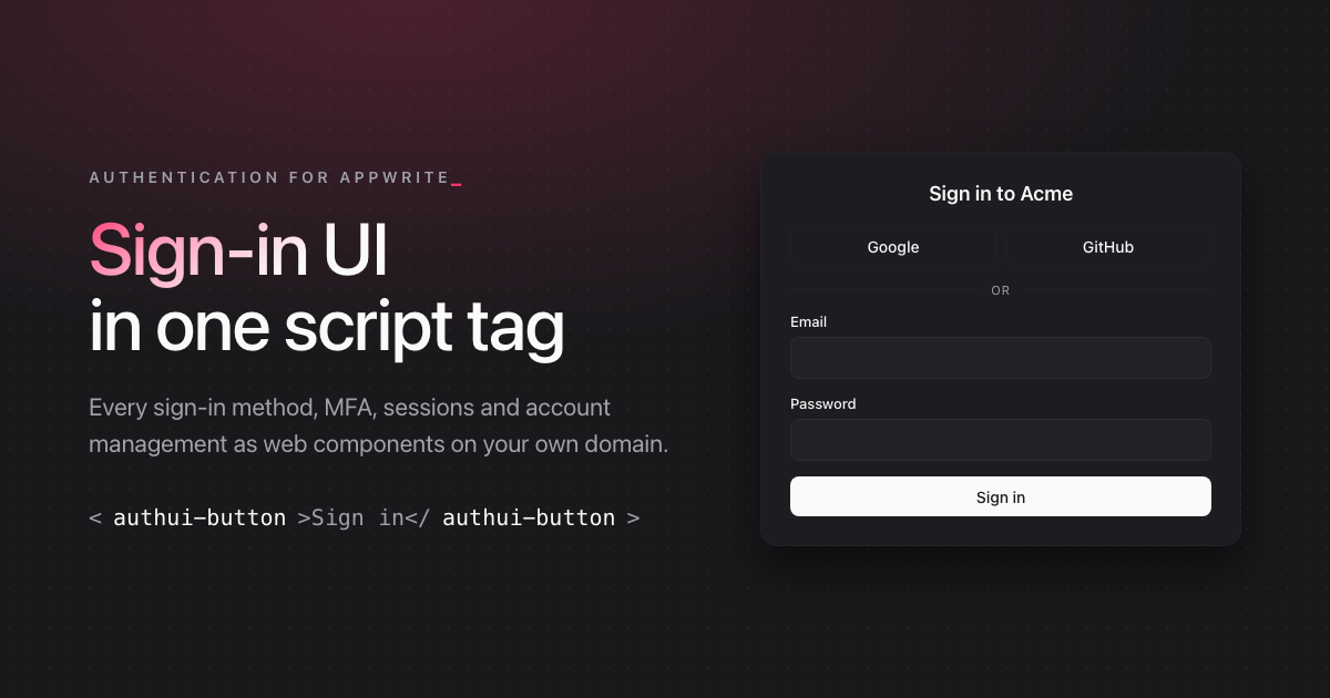 Auth UI 2.0 Thumbnail
