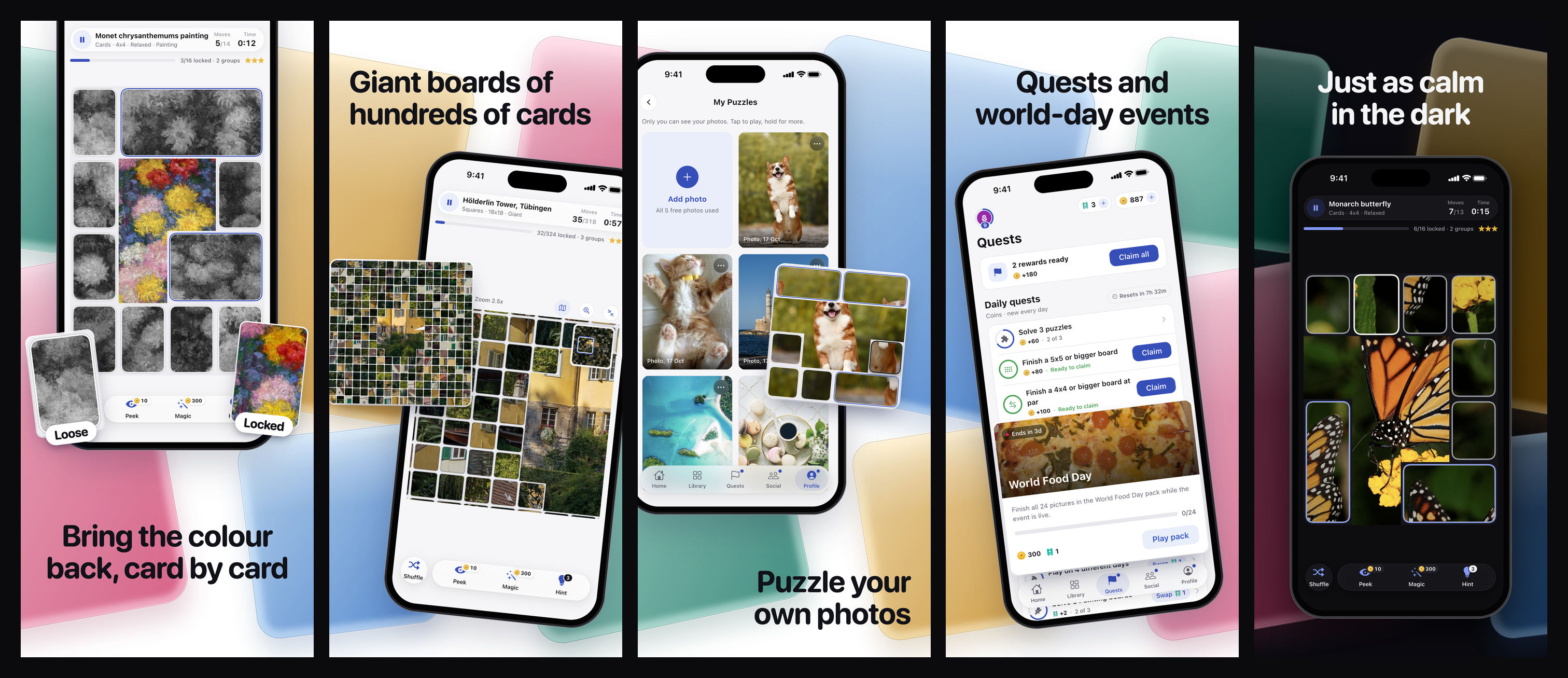 App Store slides 6 to 10