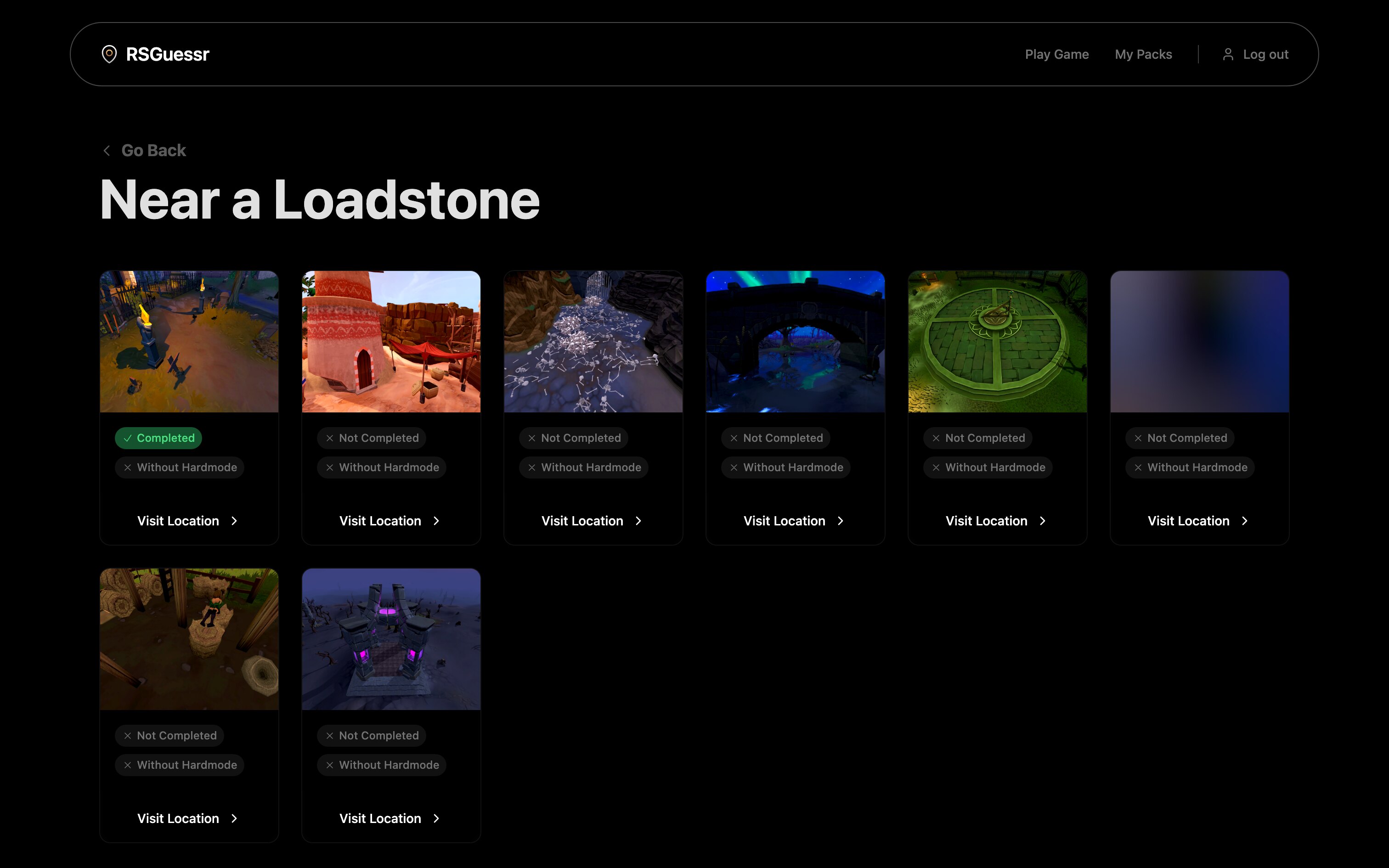 Near a Lodestone pack